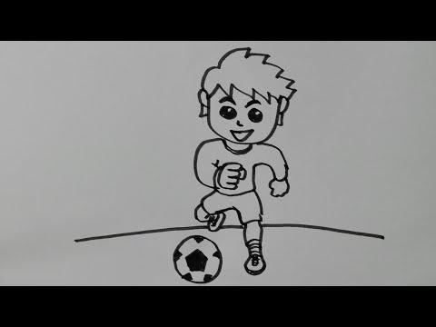วาดรูป ยอดนักเตะ ( football ) กีฬาฟุตบอล