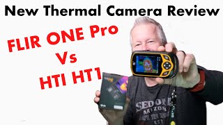 Thermal camera comparison - FLIR ONE Pro vs HTI HT1 IR camera review