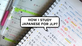 Japanese study method, notebook + stationery tour | JLPT N3 | 日本語能力試験ノートツアー screenshot 5