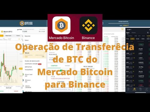 Transferência De BTC Do Mercado Bitcoin Para Binance 02 Passo