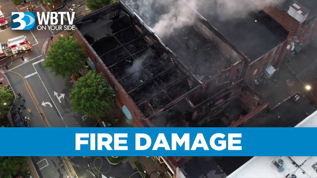 Video shows destruction after intense overnight fire - YouTube