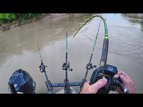 A Night Of Catching MONSTER FISH!!! (Multiple giants)