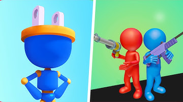 Plug Head Vs They Are Coming Android iOS Gameplay Walkthrough All Levels 😤😤😤🥳🥳🥳