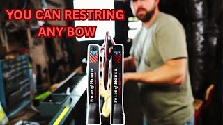 HOW TO RESTRING ANY BOW