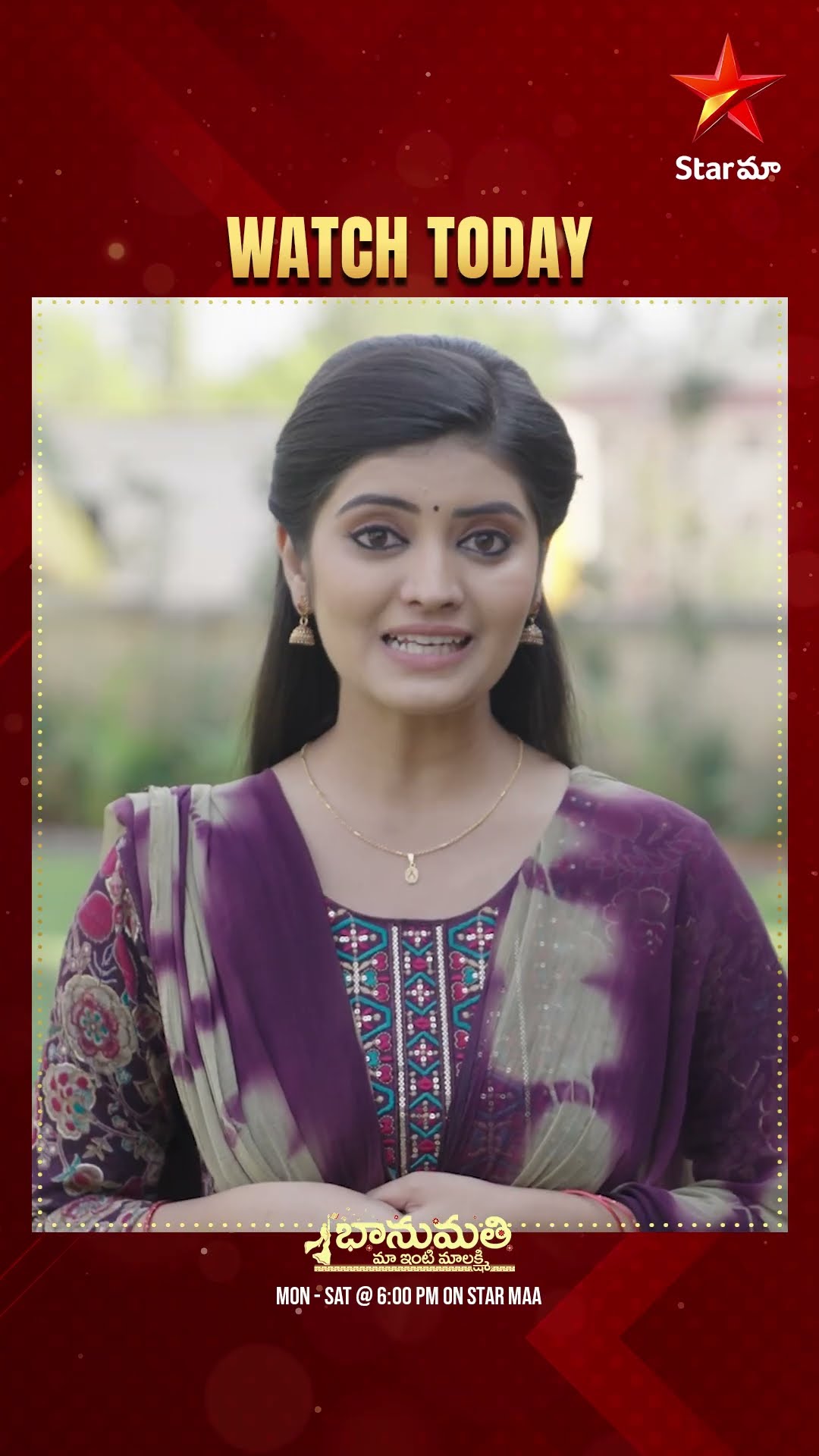 Just 3 hrs to go ....వచ్చేస్తున్నాం మీ ముందుకు??#Bhanumathi #StarMaa