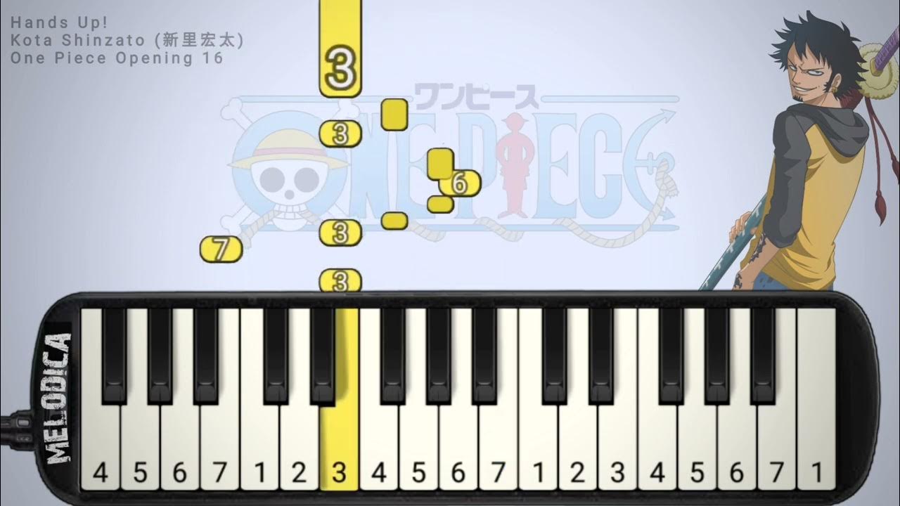 ☠ One Piece Opening 16 Kota Shinzato - HANDS UP! Lyrics