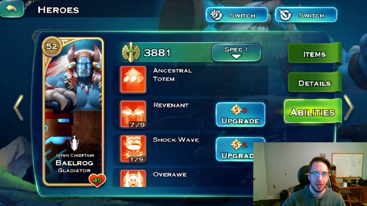 Art of Conquest: Baelrog Skills and Equipment