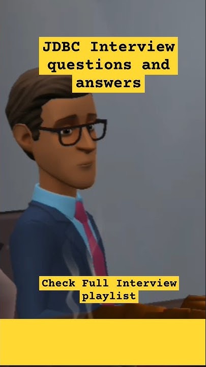 JDBC interview questions and answers #shorts #corejava #jdbc #viral # ...