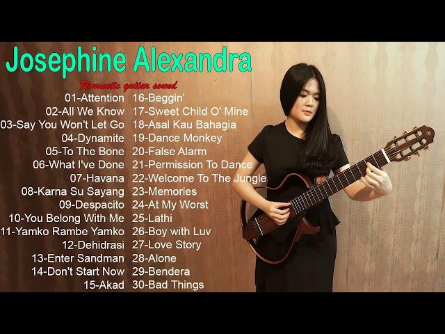Josephine Alexandra Greatest Full Album | Top 30 great Guitar songs performed by Josephine Alexandra class=