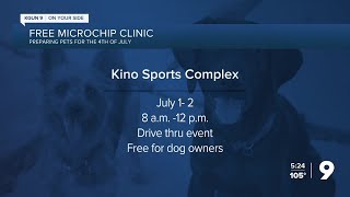 Free microchip clinic for pets