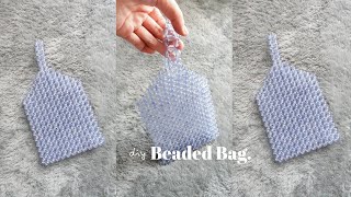 DIY Beaded Bag | Tutorial Cara Membuat Tas Manik untuk Pemula | Beginner Friendly