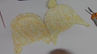 Beautiful Hand Crocheted Infant Sunshine Baby Hat