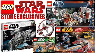 Top 15 LEGO Star Wars Store Exclusive Sets!