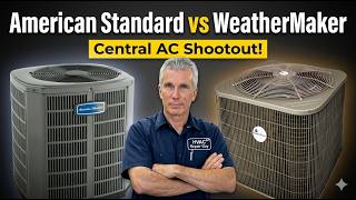 WeatherMaker PA8TAN5 (18.5 SEER) vs American Standard Gold 17 Comparison
