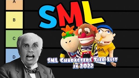 SML Every Characters Tier List in 2022