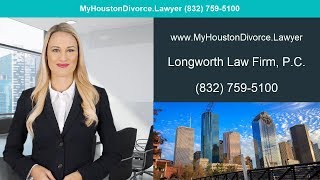 My Houston Divorce Lawyer - Coping With Divorce - Longworth Law Office