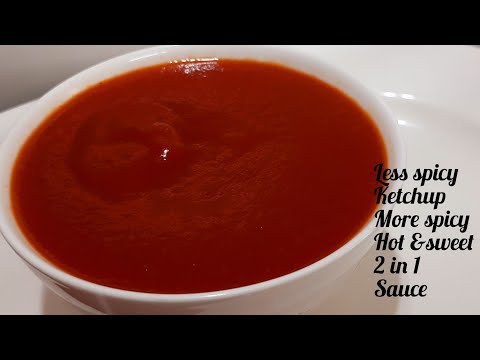 Homemade Maggie Hot & Sweet Tomato Chilli Sauce | Tomato Ketchup 100 % Perfect