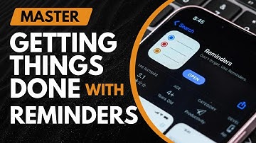 How to Set Up Reminders App for GTD | Easy Workflow Tutorial