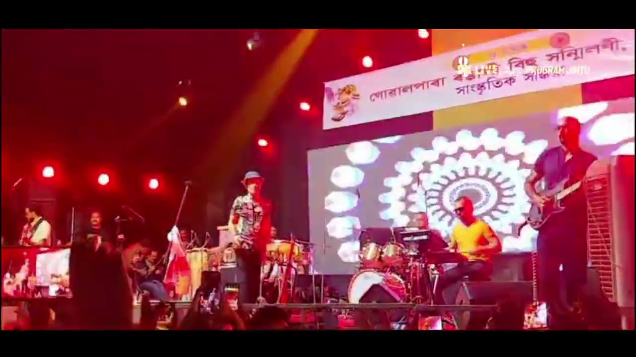 Zubiin Garg ll Live show ll Gowalpara Rongali bihu utjapon 2024 ll Live performance ll