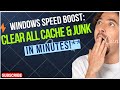How to Clear ALL CACHE & JUNK From Windows 11 & Windows 10
