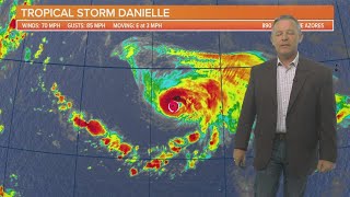 Tropical update: Danielle forecast to become first hurricane of 2022