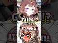 Anya Mistakes Mumei's Voice as Gura...#shorts #vtuber #hololive