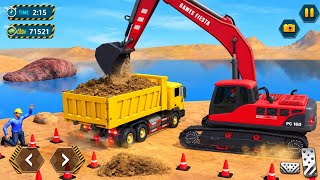 City Construction JCB Excavator 3D - Heavy Crane Driving Simulator - Android Gameplay screenshot 5
