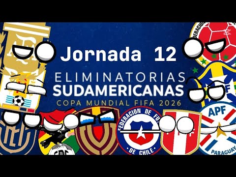 Así fue las eliminatorias Sudaméricanas Jornada 12 Copa Mundial Fifa 2026