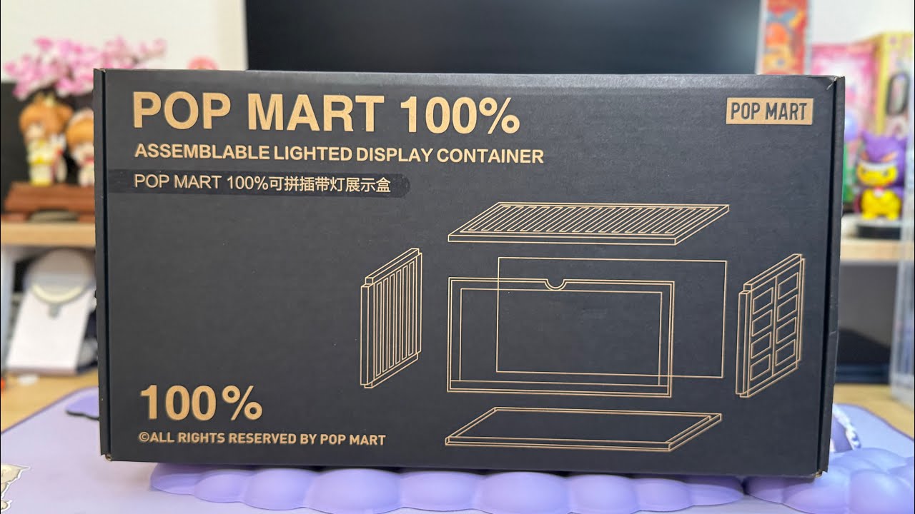POP MART Display Container Unboxing & Assembly ✨ The Lighted One