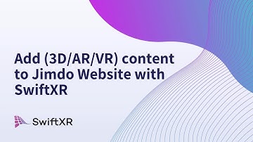 Add (3D/AR/VR) to your Jimdo website.
