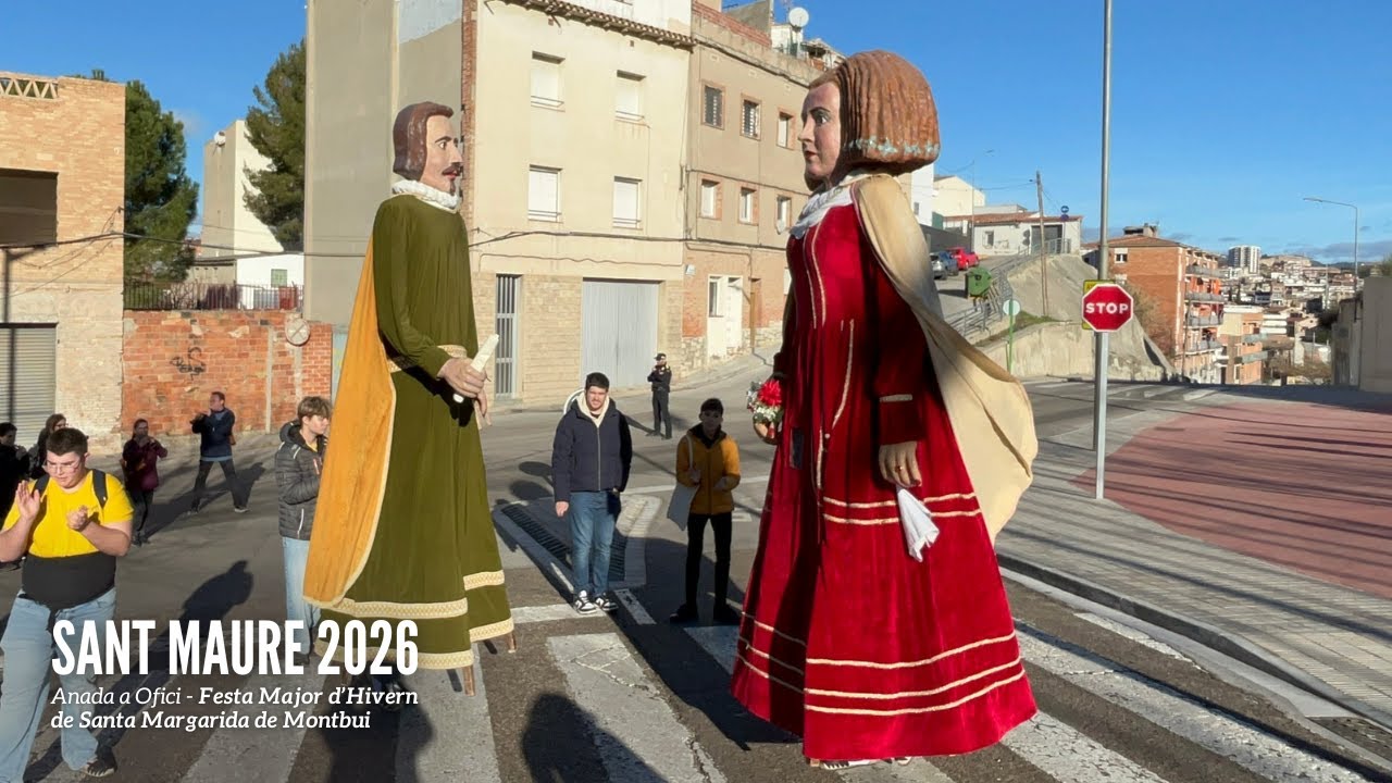 Anada a Ofici de Sant Maure - Festa Major d’Hivern de Santa Margarida de Montbui (11/1/2026)