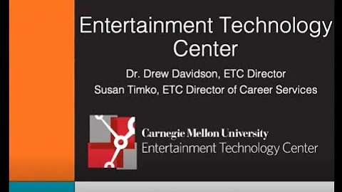 CMU Talent Insider: Entertainment Technology Center (ETC) at Carnegie Mellon University