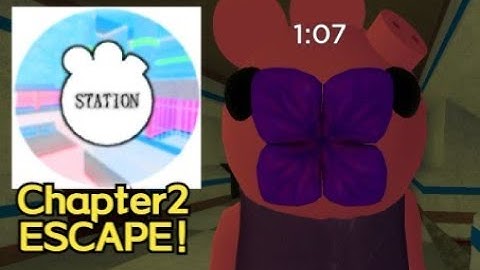 How to ESCAPE Chapter2 Station in Piggy:Unstable Reality