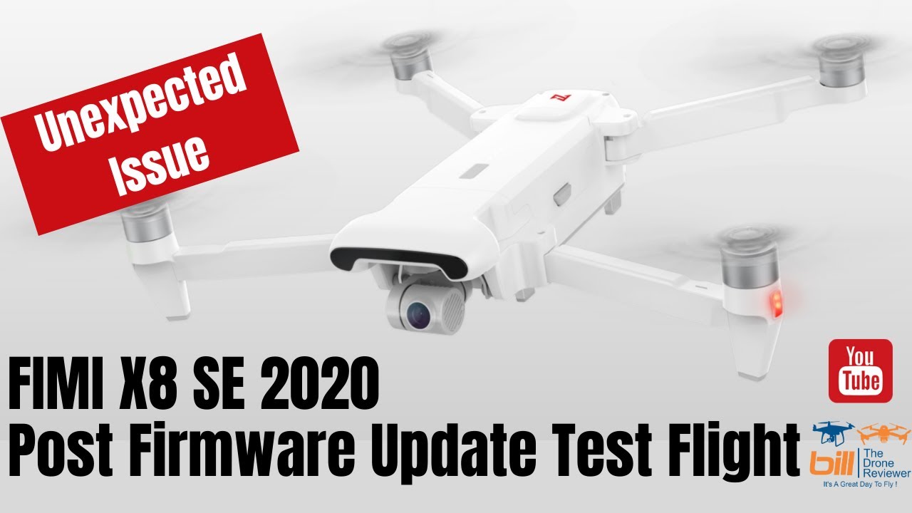 Fimi X8 Se 2020 Post Firmware Update Test Flight Youtube