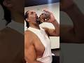 The Great Khali Eating A Big Dinosaur Shorts Shortsfeed