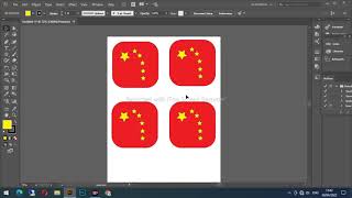 How To Make Chinese Flag In Adobe Illustrator screenshot 5