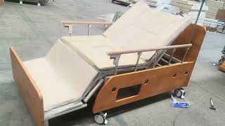 Nursing Bed (Wooden Headboard) Demonstration Video