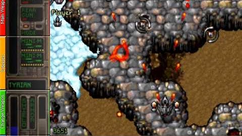 Tyrian ios iphone gameplay