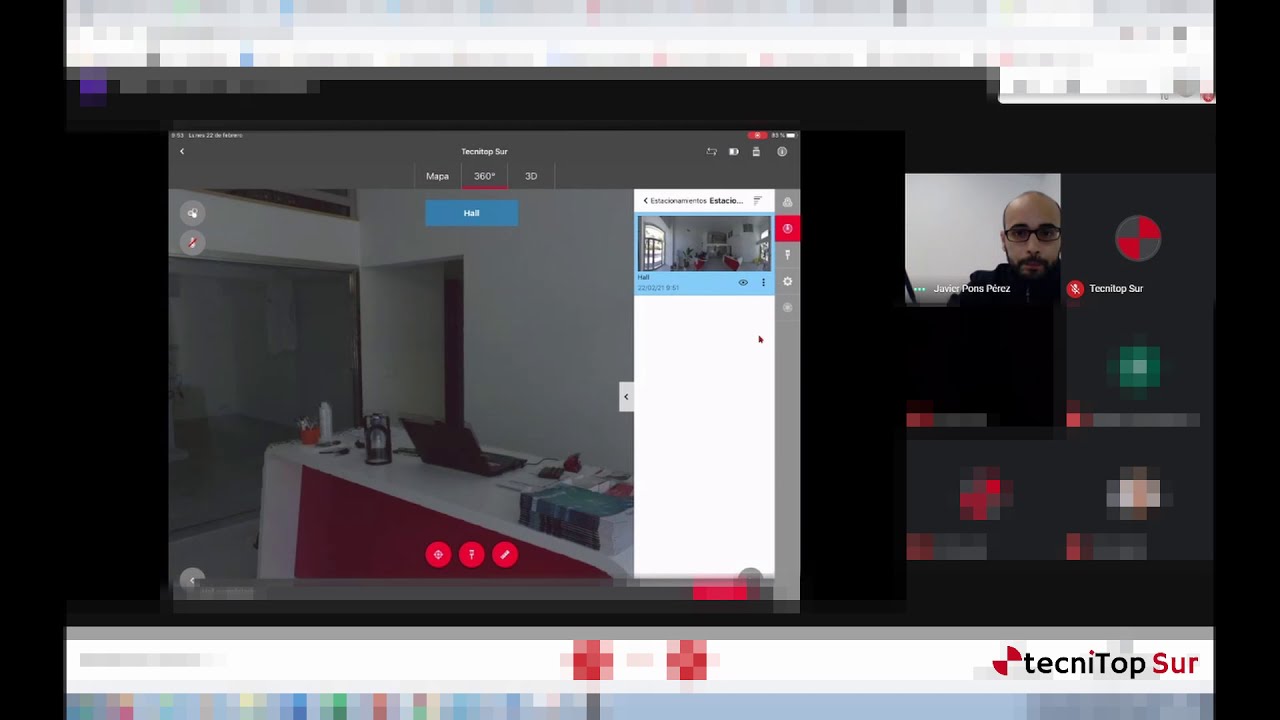 Desayuno Tecnológico "BLK360" Tecnitop Sur