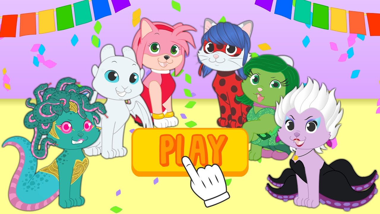 BABY PETS 😻🥸 As melhores fantasias de personagens famosos para gatos