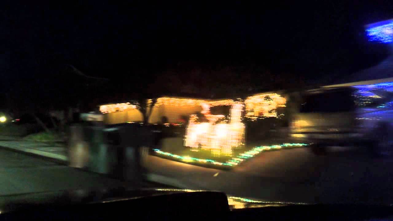 Brea Neighborhood Christmas Lights YouTube
