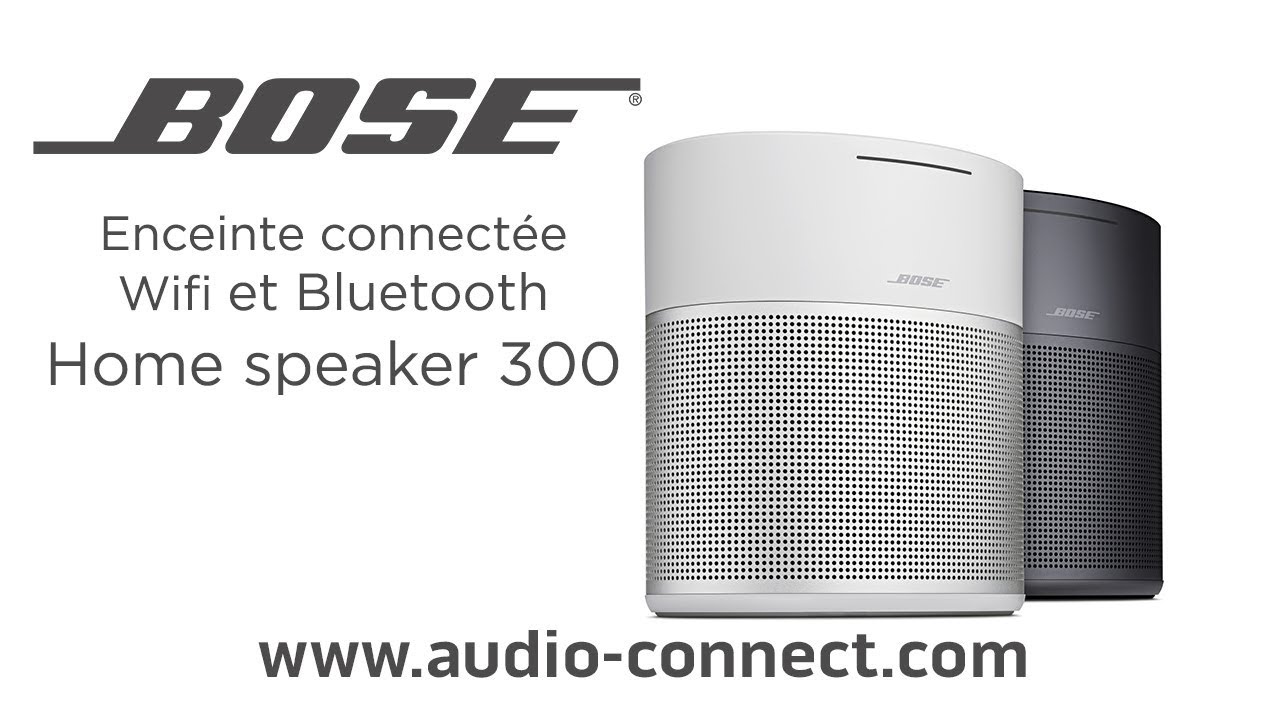Enceinte Bose home speaker 300 - YouTube