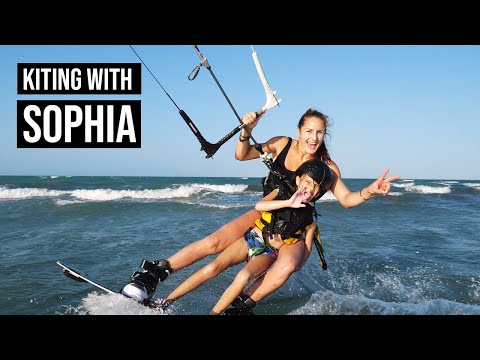 KITING WITH SOPHIA 9 Years Old