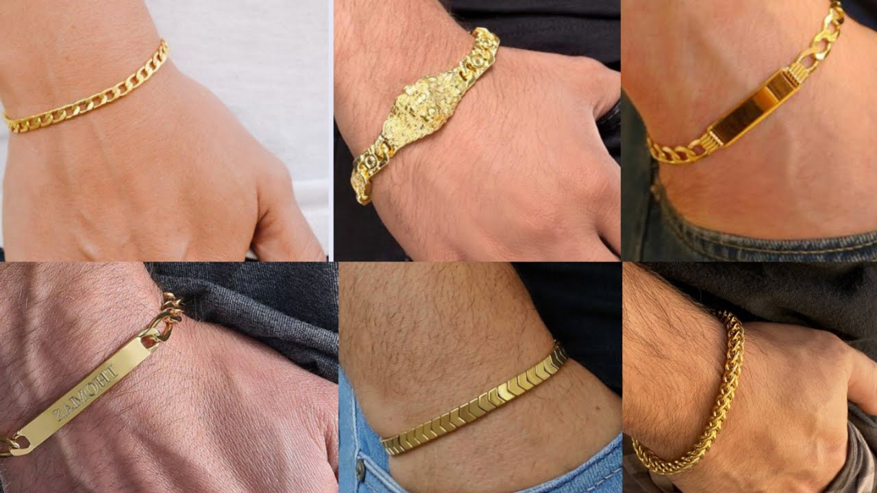 Men's Gold Bracelet | Mens gold bracelets, Gold pendants for men, Mens gold  jewelry | Mens gold bracelets, Mens gold jewelry, Gold pendants for men