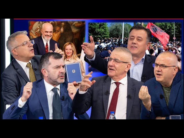 Nuk proteston njeri, ruajnë by*** e vet!/ Flamur Noka debat me analistët për aksionin opozitar-TPZ class=