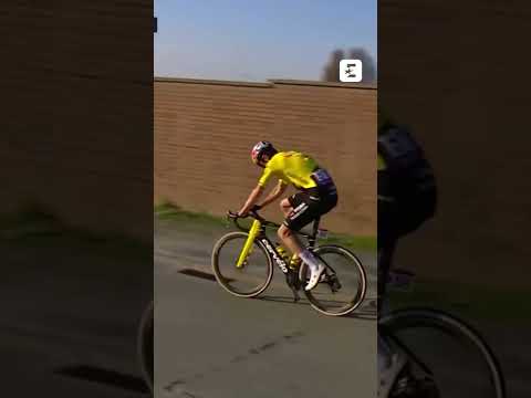 😨 LA CREVAISON DE VAN AERT ! Grand favori du GP Samyn, le Belge est distancé juste avant l’arrivée