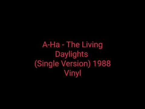 A-Ha - The Living Daylights (Single Version) 1988 Vinyl_synth pop