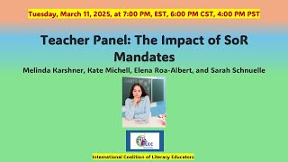 Teacher Panel: The Impact of SoR Mandates March 11, 2025