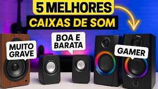 CAIXA DE SOM PARA PC BOA E BARATA [TOP 5] ✅ As Melhores Caixinhas Custo Benefício de 2025