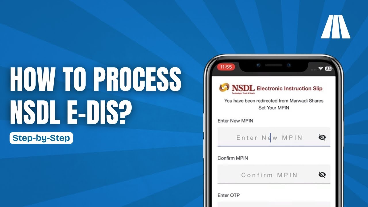 How to Process NSDL e-DIS?